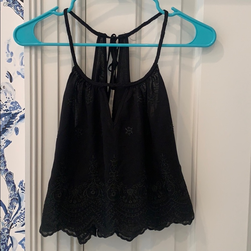 Halter Style Crop Top